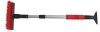 Скребок-щетка AVS SB-6315 скребок.водосгон .мягкая ручка,телескопическая (64-92см)