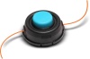 Головка триммерная Хопер hu 202 большая синяя кнопка М10*1,25 