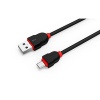 Дата кабель LS-022BK силиконовый micro-USB (2м) черный LDNIO