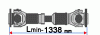 Вал карданный  (1338-4 отв.ф15мм.торц. шлиц)(ср.м. МАЗ-6303 борт)