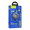 СЗУ HOCO N34 Dazzling 1xUSB QC3.0, 1xUSB-С PD20W (черный)