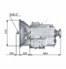 КПП ЯМЗ-236 Н (2-х диск. сцепл., длин.рычаг,без привода спидометра)