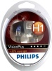 Лампа галог H-1 12V 55W PHILIPS Vision Plus (к-т 2шт.) +60%