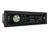 Автомагнитола MP3 Aura AMH-240WG 12-24V зеленая подсв.