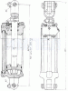 Гидроцилиндр Ц55-1010001 (сеялки, бороны)