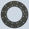 Накладка сцепления ЯМЗ 184 диск (сверл.,4,3 мм)  ТИИР