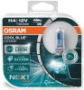 Лампа галог H-4 12V 60/55W +100% OSRAM 5000K COOL BLUE (к-т 2шт.)