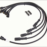 Провода высоковольтные ВАЗ-2108-10 (карб) СУПЕР с наконечниками (TESLA)